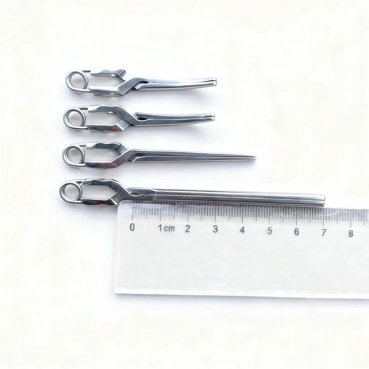 Bulldog Vascular Clamp Forceps, Medical Grade Stainless Steel Surgical Forceps for Vascular Surgery OEM ODM Available Factory Direct Surgical Instrument