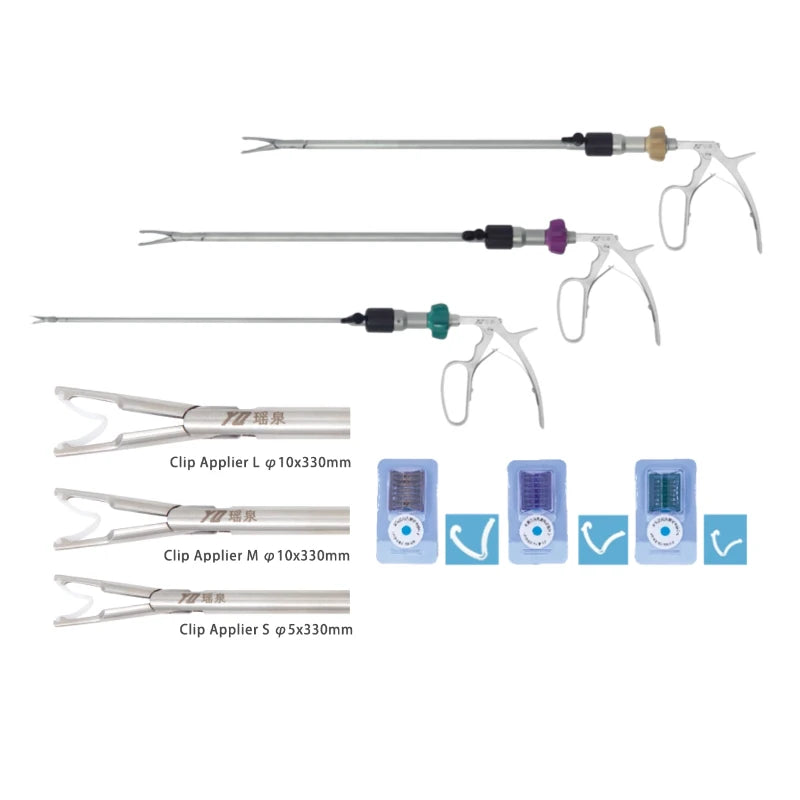 Articulating Hem-O-Lok Clip Applier Polymer Ligation Clip Applier