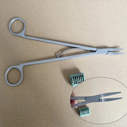 Reusable O-shape Handle Titanium Clip Applier for Models LT100, LT200, LT300 - for Open Surgery Hemostatic Ligating Clips