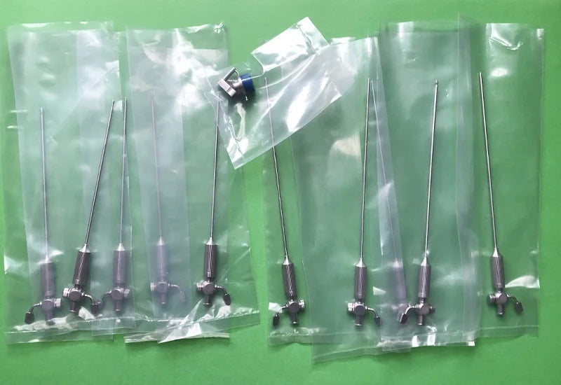 Veress Needle with Insufflation Connector Surgical Insufflator Instrument for Minimally Invasive Abdominal Surgery Medical Training Surgical Practice