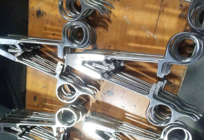 Laparoscopic Titanium Needle Holder, O Shape, Gun Type, V1, V2, V3, V4 φ5x330mm
