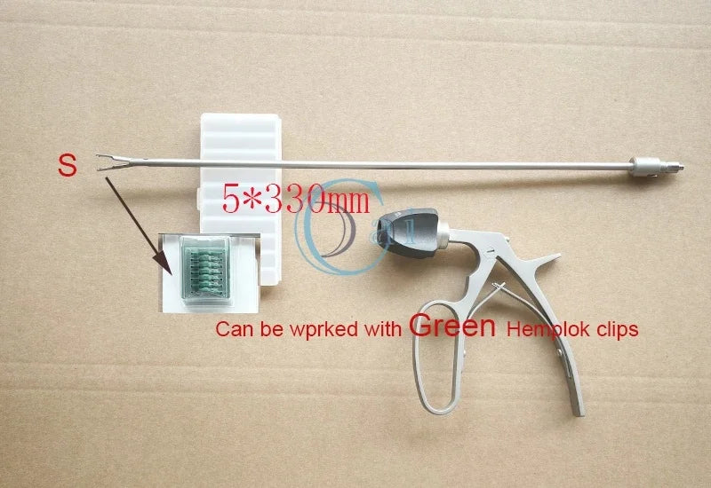 Detachable Hemolok Ligating Clip Applier Kits Polymer Ligation Surgical Endoscopic Tools for Laparoscopic Minimally Invasive Surgery Medical Training