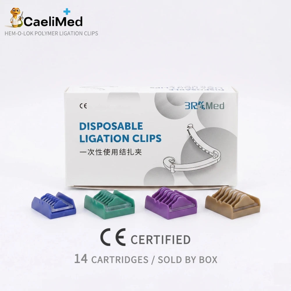 Hem-O-Lok, Polymer Ligation Clips 14 Cartridges/ Box