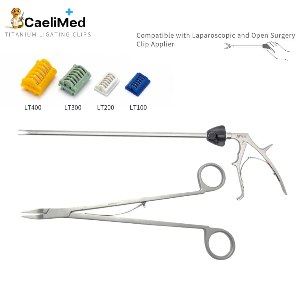 Titanium Ligation Clips 20 Cartridges/ Box