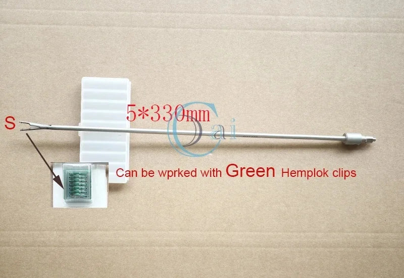 Detachable Hemolok Ligating Clip Applier Kits Polymer Ligation Surgical Endoscopic Tools for Laparoscopic Minimally Invasive Surgery Medical Training