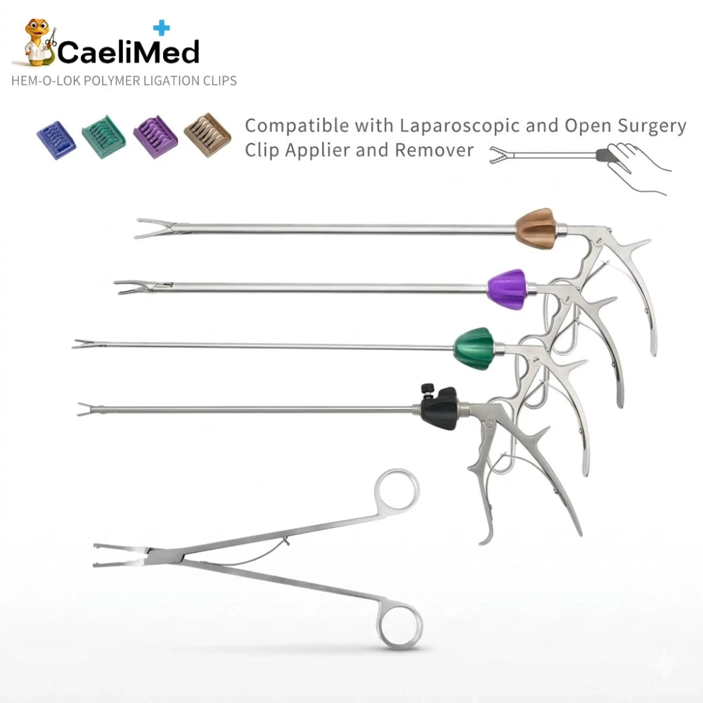 Hem-O-Lok, Polymer Ligation Clips 14 Cartridges/ Box