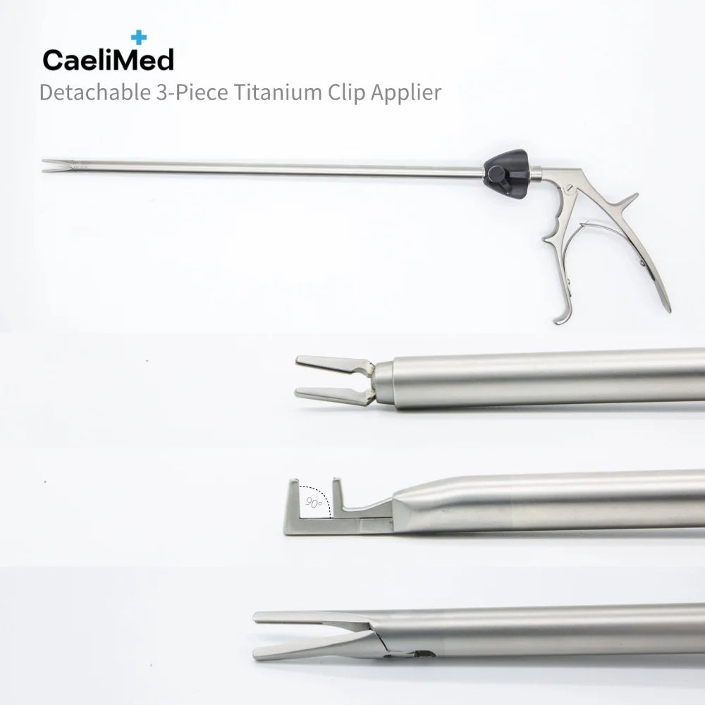 Reusable Titanium Clip Applier for Models LT200, LT300, and LT400 Stainless Steel Surgical Endoscopic Tools for Practice