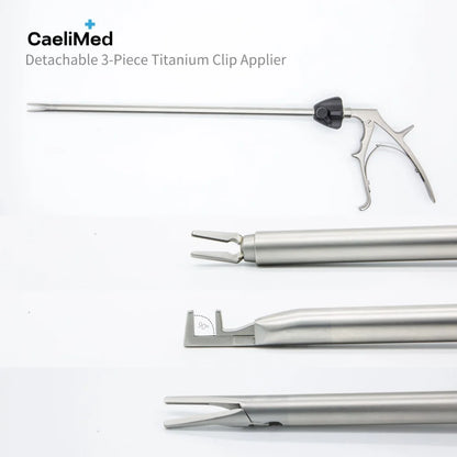 Reusable Titanium Clip Applier for Models LT200, LT300, and LT400 Stainless Steel Surgical Endoscopic Tools for Practice