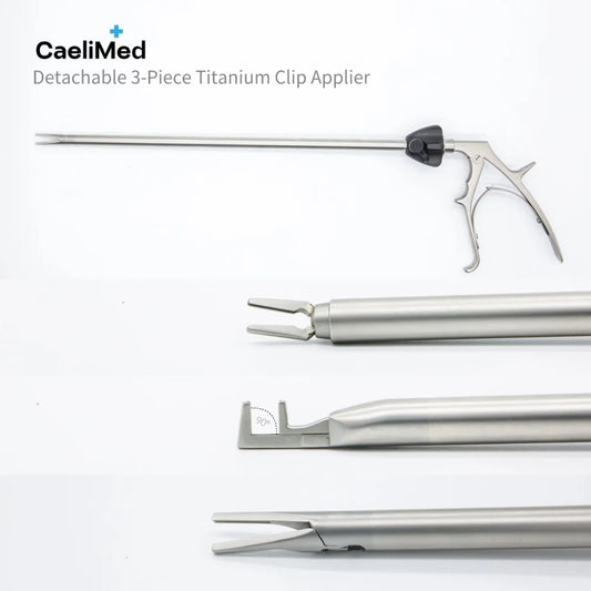 Reusable Titanium Clip Applier for Models LT200, LT300, and LT400 Stainless Steel Surgical Endoscopic Tools for Practice