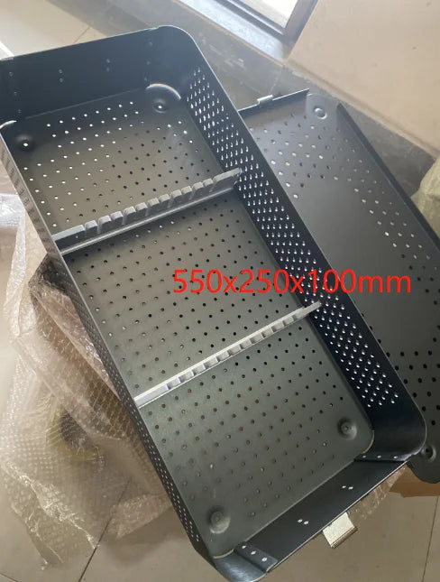 Sterilization Container Medical Disinfection Box 1/2 Layer Laparoscopic Sterilising trays