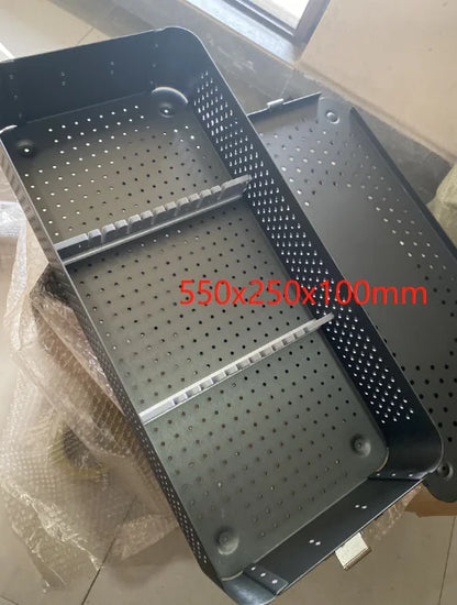 Sterilization Container Medical Disinfection Box 1/2 Layer Laparoscopic Sterilising trays