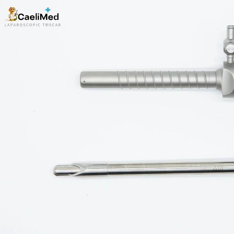 Reusable Laparoscopic Magnetic Sealing Trocar, Autoclavable Surgical Piercing Set with Flip-Seal Anti-Gas Leak Valve