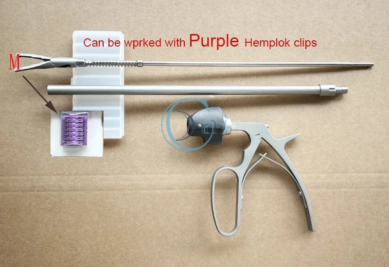 Detachable Hemolok Ligating Clip Applier Kits Polymer Ligation Surgical Endoscopic Tools for Laparoscopic Minimally Invasive Surgery Medical Training