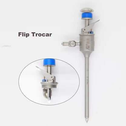 Laparoscopic Equipment trocars reusable flip/magnetic/cross