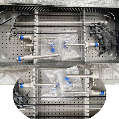 Sterilization Container Medical Disinfection Box 1/2 Layer Laparoscopic Sterilising trays