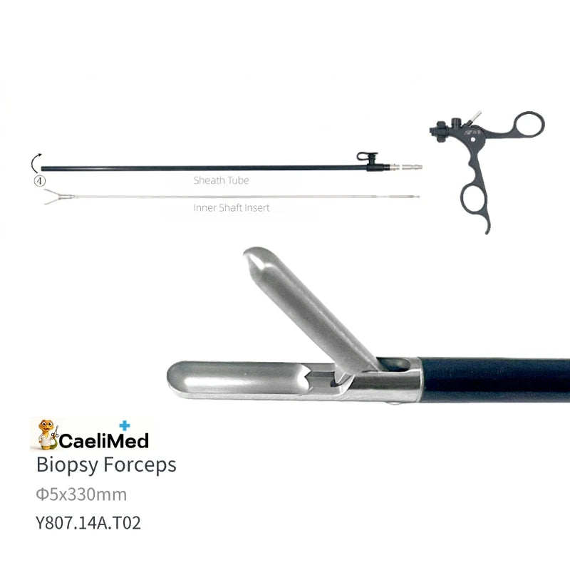 Detachable Laparoscopic Grasping Forceps Compatible with Storz Durable Customized Design for Laparoscopic Minimally Invasive Surgery Surgical Training