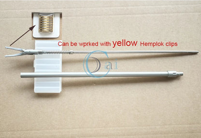 Detachable Hem-O-lok and Titanium Clip Applier Kits, Reusable Laparoscopic Instruments