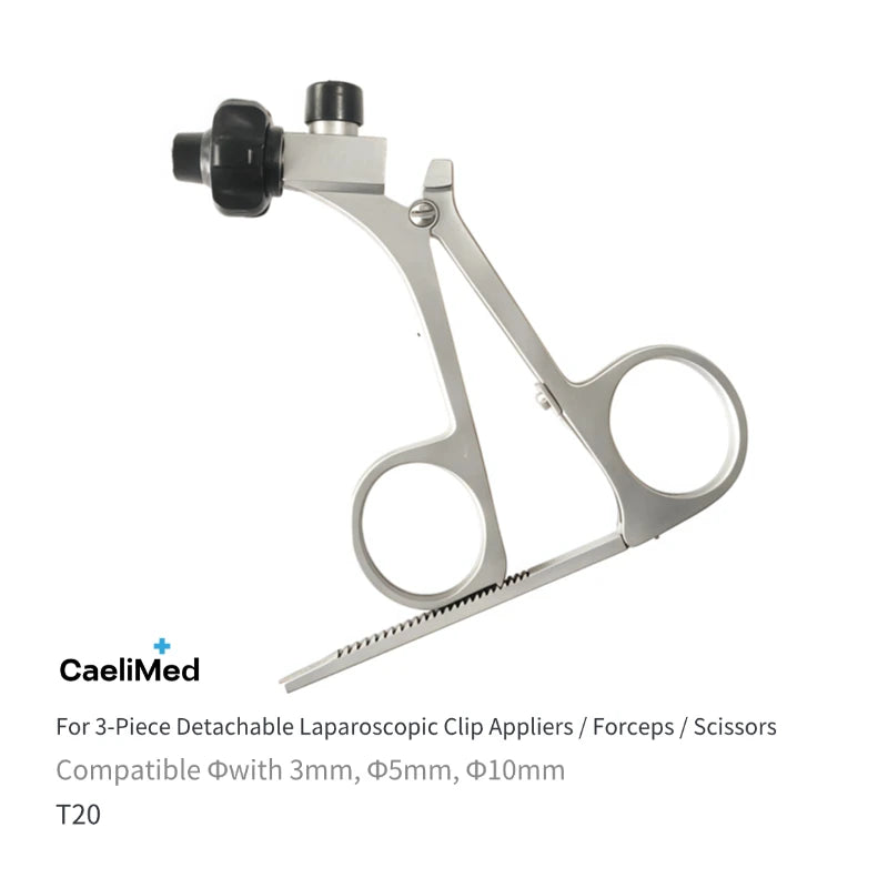Laparoscopic Forceps Handle Storz Type – Ergonomic Grip for Grasping Instruments, Surgical Tool Replacement Part, for training