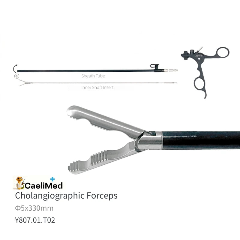 Detachable Laparoscopic Grasping Forceps Compatible with Storz Durable Customized Design for Laparoscopic Minimally Invasive Surgery Surgical Training
