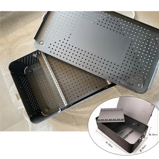 Sterilization Container Medical Disinfection Box 1/2 Layer Laparoscopic Sterilising trays