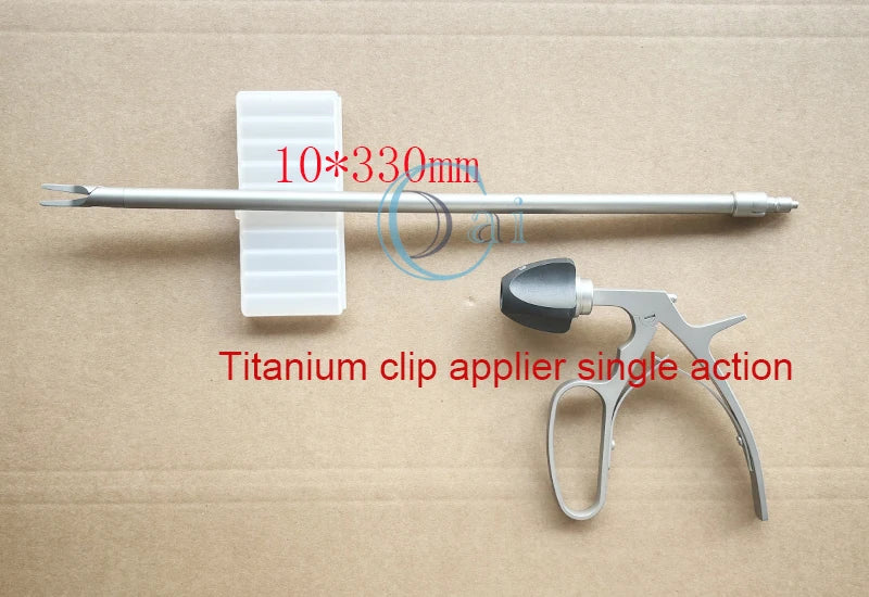 Detachable Hem-O-lok and Titanium Clip Applier Kits, Reusable Laparoscopic Instruments