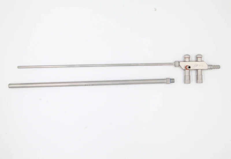 Laparoscopic Suction Irrigation Set Spring Type 5mm 10mm 330mm Endoscopy Surgery Instrument for Training and Practice