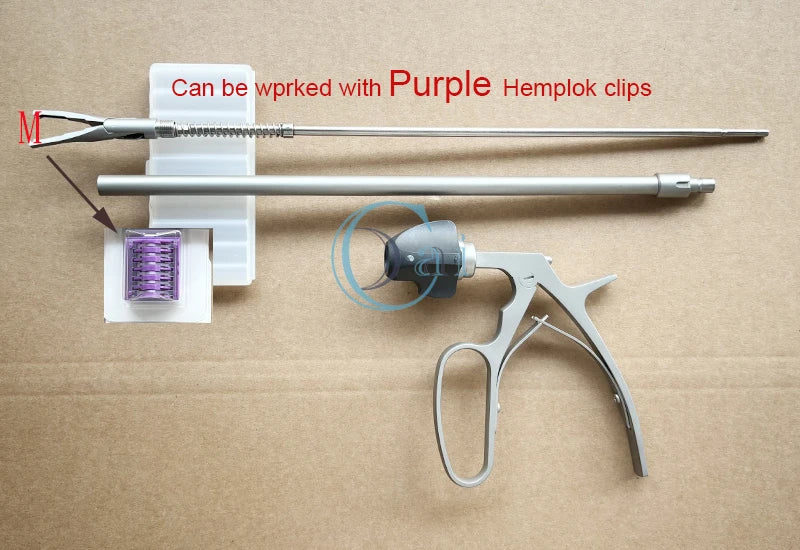 Detachable Hem-O-lok and Titanium Clip Applier Kits, Reusable Laparoscopic Instruments