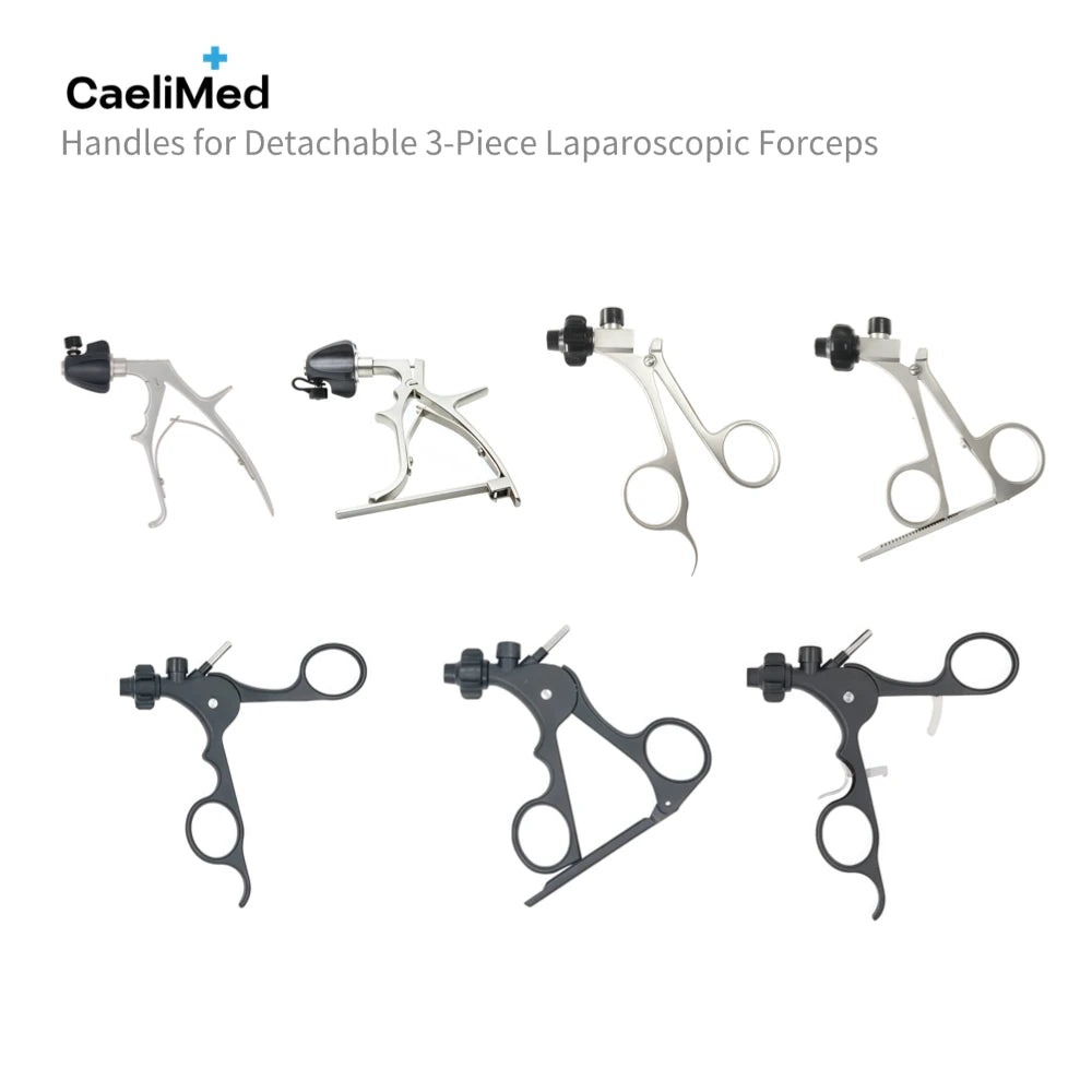 Laparoscopic Forceps Handle Storz Type – Ergonomic Grip for Grasping Instruments, Surgical Tool Replacement Part, for training