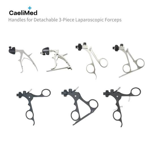 Laparoscopic Forceps Handle Storz Type – Ergonomic Grip for Grasping Instruments, Surgical Tool Replacement Part, for training
