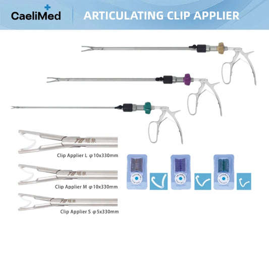 Articulating Hem-O-Lok Clip Applier Polymer Ligation Clip Applier