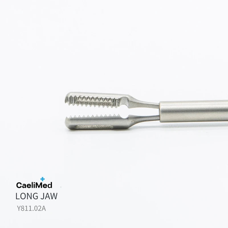 Reusable Spring-loaded Grasping Forceps – Laparoscopic Self-locking Ratchet Grasper for Surgery ON SALE