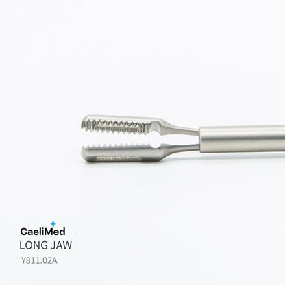 Reusable Spring-loaded Grasping Forceps – Laparoscopic Self-locking Ratchet Grasper for Surgery ON SALE