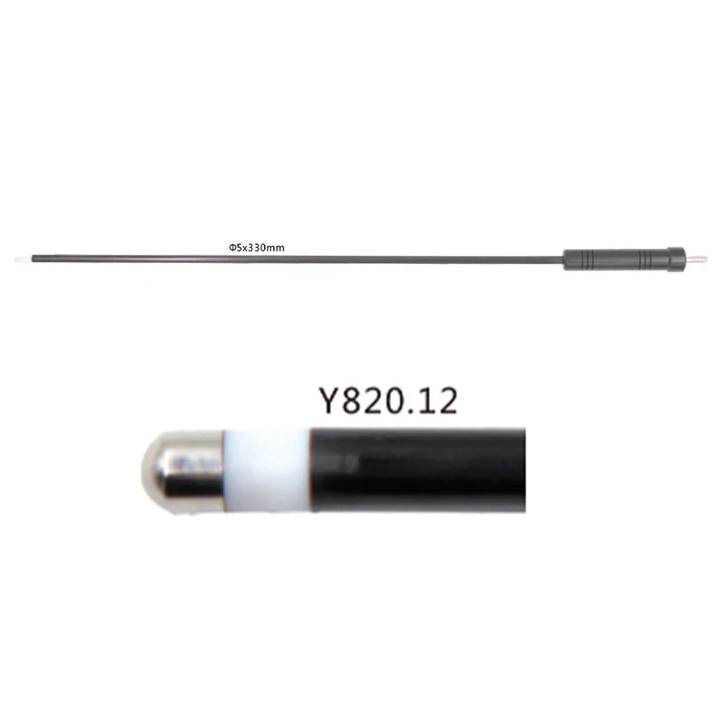 Reusable Laparoscopic L-Hook Monopolar Electrode with PFTE Tip, 3mm 5mm Pediatric Electrosurgical Hook, Minimally Invasive