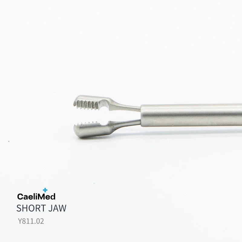 Reusable Spring-loaded Grasping Forceps – Laparoscopic Self-locking Ratchet Grasper for Surgery ON SALE