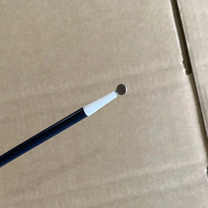 Reusable Laparoscopic L-Hook Monopolar Electrode with PFTE Tip, 3mm 5mm Pediatric Electrosurgical Hook, Minimally Invasive