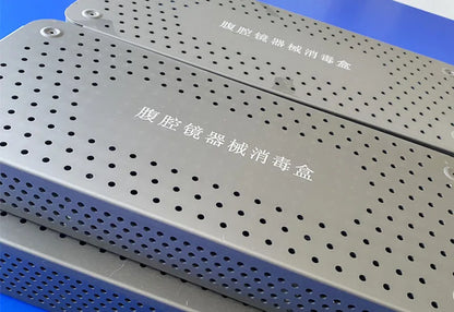 Sterilization Container Medical Disinfection Box 1/2 Layer Laparoscopic Sterilising trays
