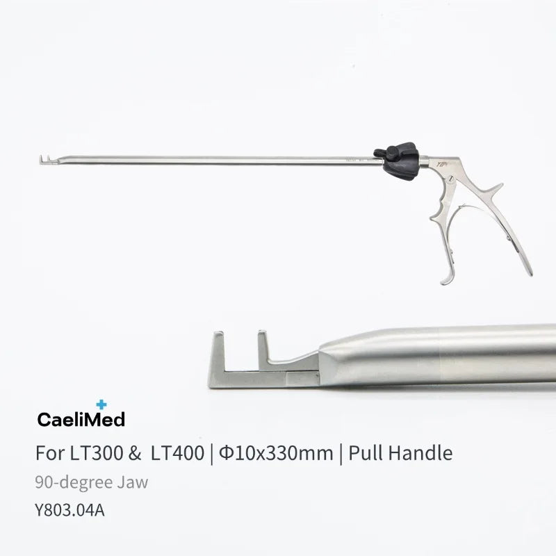 Titanium Ligating Clip Applier Fits LT200 LT300 LT400 Clips Laparoscopic Endoscopic Surgical Tool for Minimally Invasive Surgery Medical Practice Training