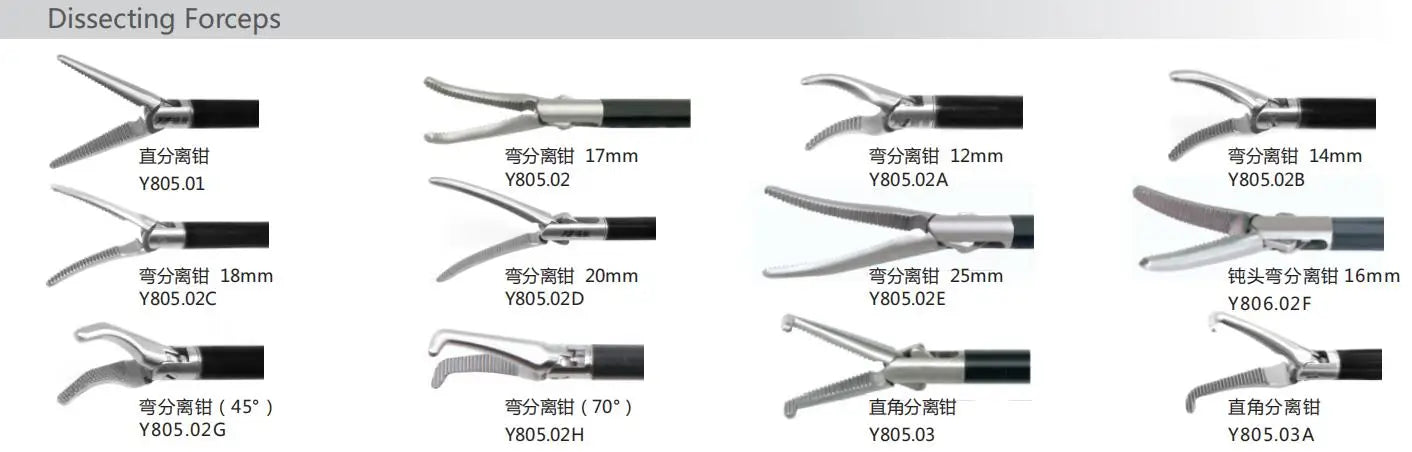 Customized Laparoscopic Forceps and Scissors Reusable Medical Instrument
