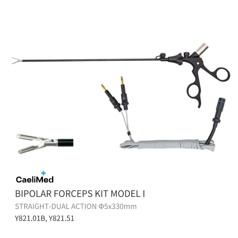 Reusable Bipolar Coagulation Forceps â€?Laparoscopic Electrosurgical Hemostatic Forceps for Surgery