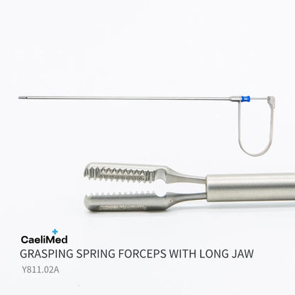 Reusable Spring-loaded Grasping Forceps – Laparoscopic Self-locking Ratchet Grasper for Surgery ON SALE