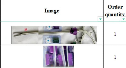 Hem-O-Lok Clip Applier Kit Reuseable S/M/L