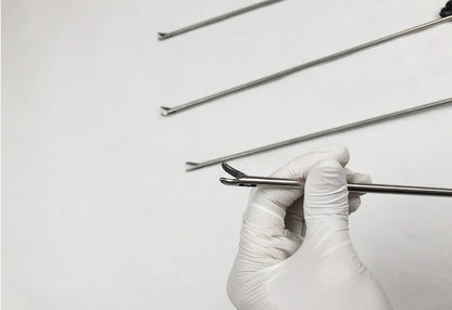 Laparoscopic Titanium Needle Holder, O Shape, Gun Type, V1, V2, V3, V4 φ5x330mm