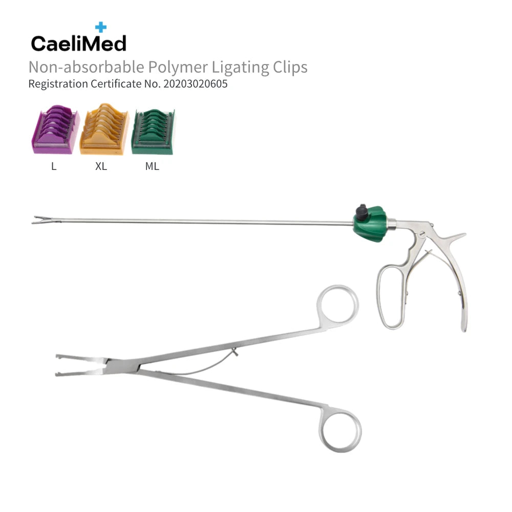 Hem-O-Lok Polymer Ligating Clips, 84 Clips/14 Cartridges Per Box, Non-absorbable Hemostatic Clips for Surgical Vessel Ligation