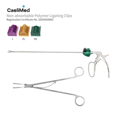 Hem-O-Lok Polymer Ligating Clips, 84 Clips/14 Cartridges Per Box, Non-absorbable Hemostatic Clips for Surgical Vessel Ligation