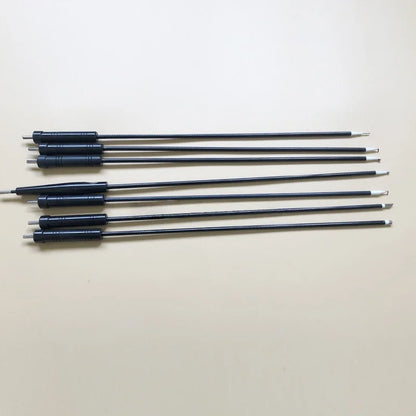 Reusable Laparoscopic L-Hook Monopolar Electrode with PFTE Tip, 3mm 5mm Pediatric Electrosurgical Hook, Minimally Invasive