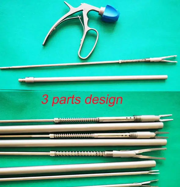 Detachable Hem-O-lok and Titanium Clip Applier Kits, Reusable Laparoscopic Instruments