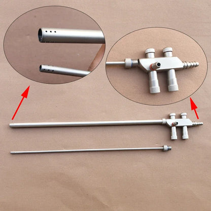 Laparoscopic Suction Irrigation Set Spring Type 5mm 10mm 330mm Endoscopy Surgery Instrument for Training and Practice