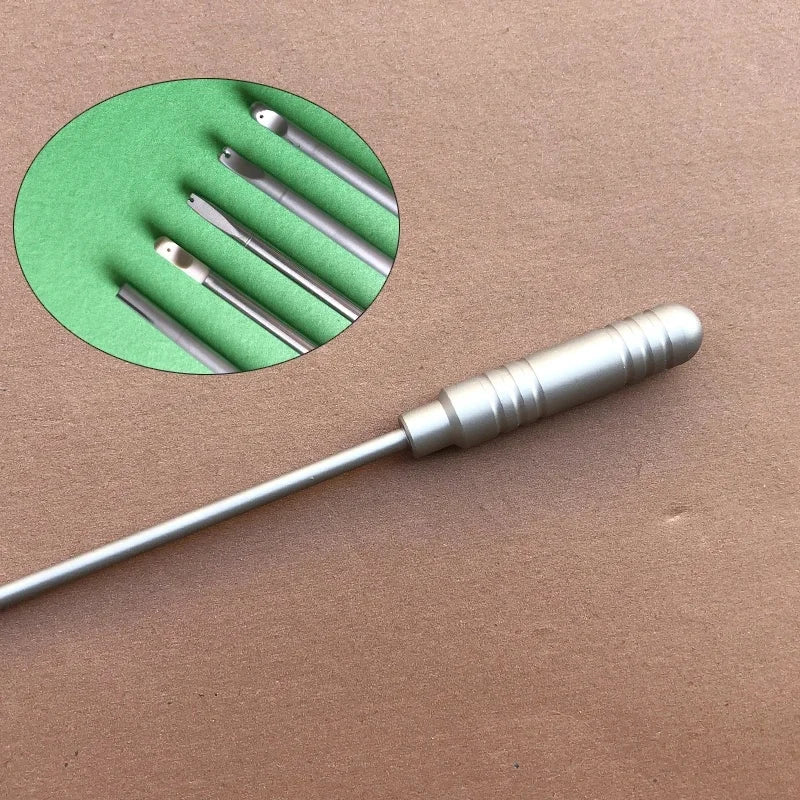 Reusable Laparoscopic Knot Pusher with Stainless Steel Close Open Tip Surgery Simulation Training Instruments endoscopic