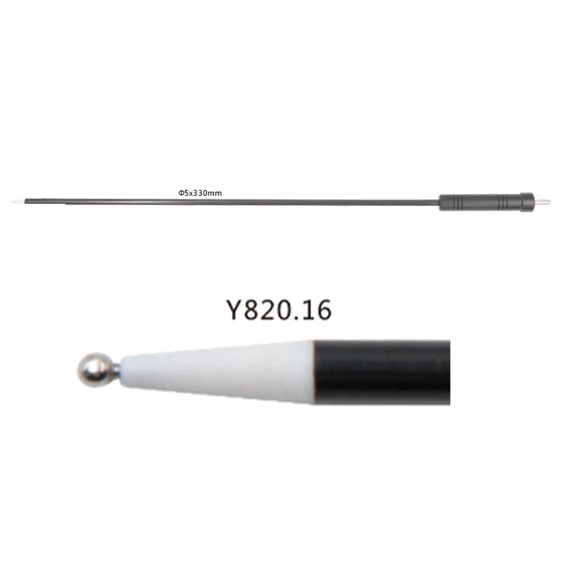 Reusable Laparoscopic L-Hook Monopolar Electrode with PFTE Tip, 3mm 5mm Pediatric Electrosurgical Hook, Minimally Invasive