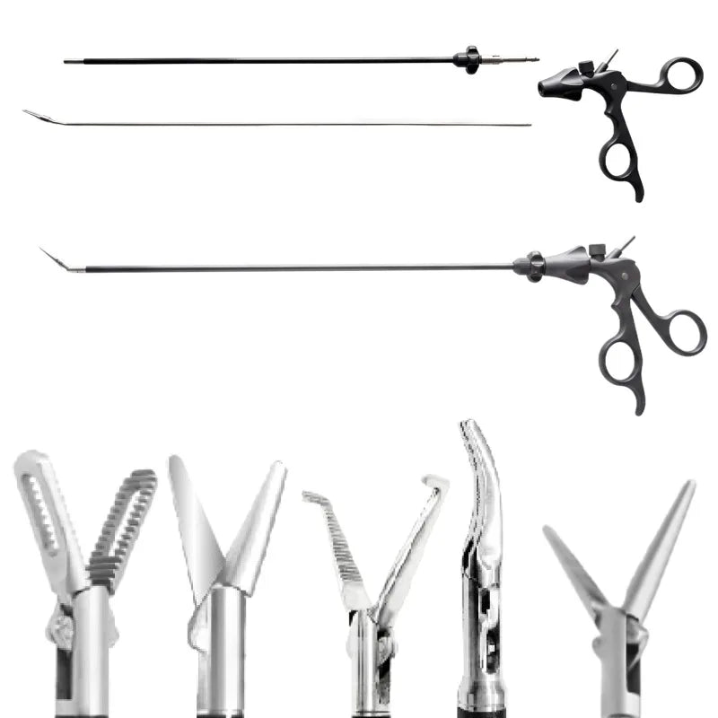 Detachable 360 Articulating Forceps and Scissors, 5mm diameter for General Surgery Practice
